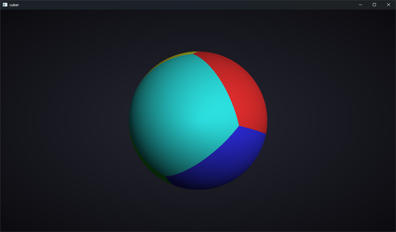 Screenshot of sphere